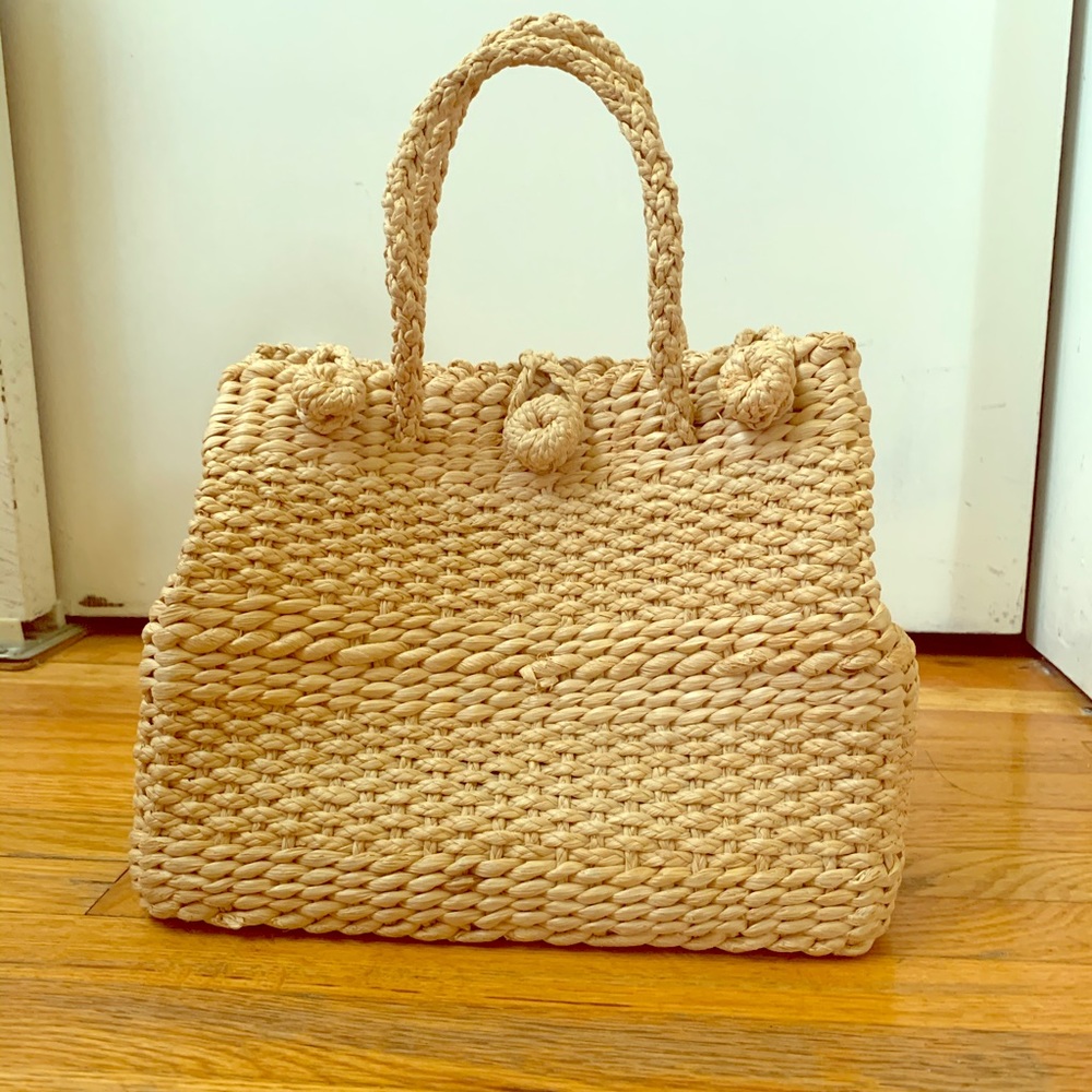 Abaca Straw Bag